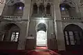 Mesih Mehmed Pasha Mosque interior with entrance