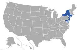 Location of teams in {{{title}}}