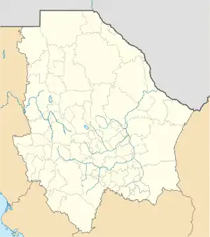 Colonia Díaz is located in Chihuahua