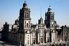 Image 39The Mexico City Metropolitan Cathedral built from 1573 to 1813. (from Baroque architecture)