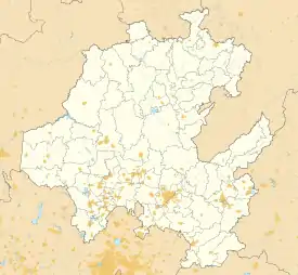 Location of Zempoala in Hidalgo