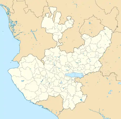 Ciudad Guzmán is located in Jalisco