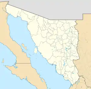 Ures is located in Sonora