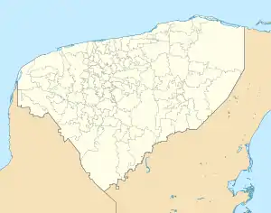 CZA is located in Yucatán (state)