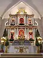 Reconstructed neoclassic retablo mayor interpreted by Ar. Roy John de Guzman