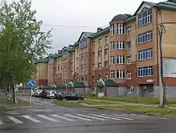 The town centre of Mezhdurechensky