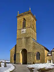 The church in Mièges