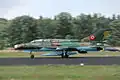 MiG-21 LanceR B from the Bacău Air Base at Twenthe Airbase in 2000