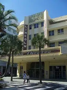 Lincoln Theatre, Lincoln Road, South Beach, Miami Beach, Florida, 1936