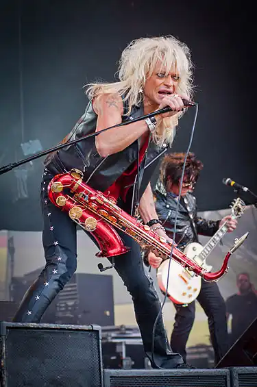 Monroe at the 2011 Ilosaarirock festival