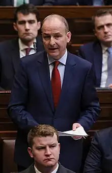 Mícheál Martin TD, former Taoiseach and former teacher at Presentation Brothers College, Cork