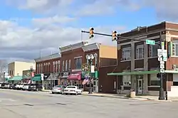 Michigan Ave. north of Indiana St.