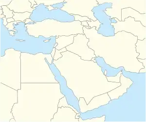 Meleager of Gadara is located in Middle East