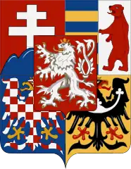 Coat of arms of Czecho-Slovakia