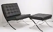 Mies van der Rohe formally granted Knoll the production rights to the Barcelona Chair and Stool in 1953.