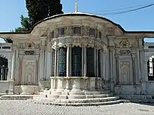 Sebil of the Mihrişah Sultan Complex, with side fountains