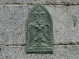 A customary depiction of Michael the Archangel in Basque iconography