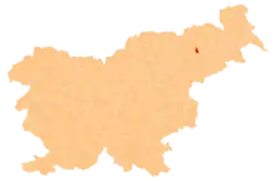 Location of the Municipality of Miklavž na Dravskem Polju in Slovenia