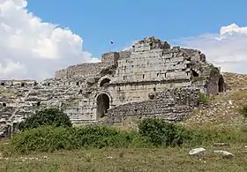 Right entrance of the ancient Greek theatre