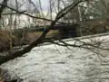 Millstone River near the eastern border of Hillsborough Township (Somerset County).