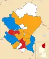 2003 results map