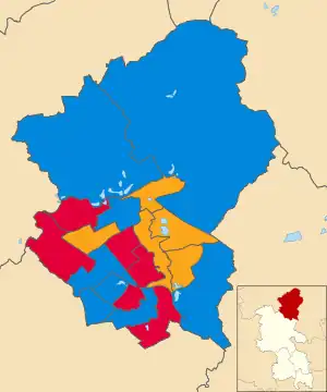 2019 results map