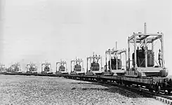 Trainload of transformers.