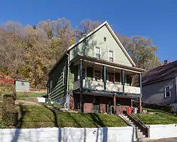 Iron Street in the Minersville neighborhood