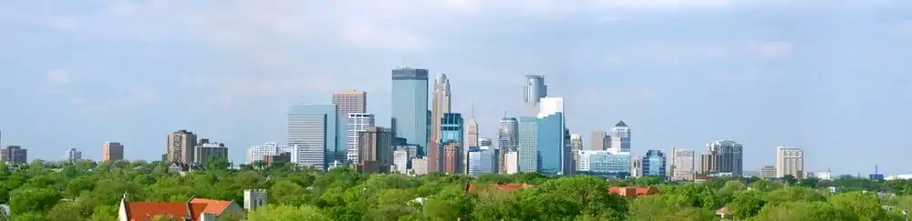 Downtown Minneapolis panorama