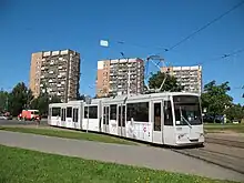 AKSM-743 - third-generation tram in Minsk