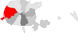 Location of Frunzyenski District