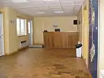 Check-in Desk at the Miquelon Airport