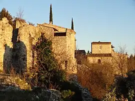 A view from the Maison de Mirabel