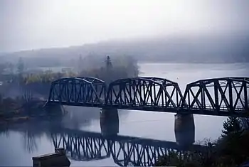 Main Southwest Miramichi River in Doaktown (IR Walker 1988)