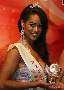 Micaela Reis, Miss Angola 2006 & Miss World 2007 1st Runner-up