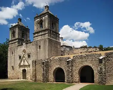 Image 9Mission Concepcion is one of the San Antonio missions which is part of a National Historic Landmark. (from History of Texas)