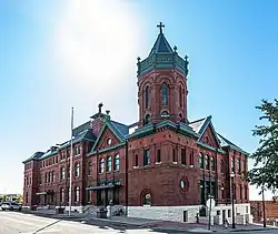 The Mississippi River Commission building in Vicksburg