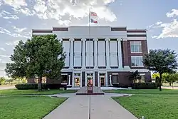 The Mitchell County Courthouse in Colorado City