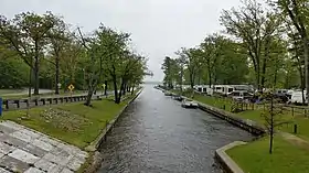 Clam Lake Canal in May 2017