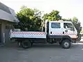 Mitsubishi Canter tender gang truck, Esperance depot, November 2010.