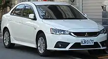 Mitsubishi Lancer Fortis second facelift front