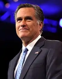 Mitt RomneyGovernor of Massachusetts 2003–07; presidential candidate in 2008; presidential nominee in 2012