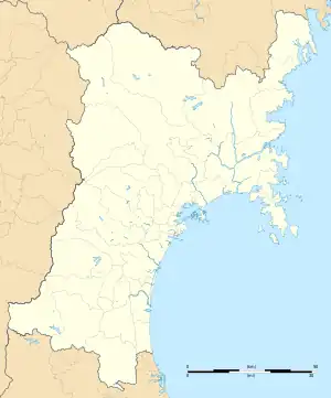 Ōsaki Hachimangū is located in Miyagi Prefecture