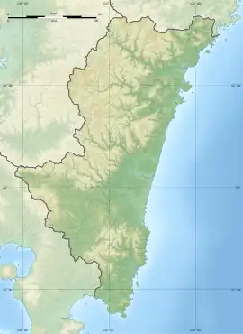 Siege of Takabaru is located in Miyazaki Prefecture