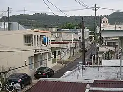 Street in Moca barrio-pueblo