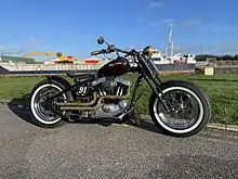 Custom converted (Bobber) 1200XLH Spotster