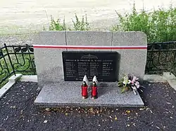 Mass grave of Polish insurgents murdered by the Germans in 1921