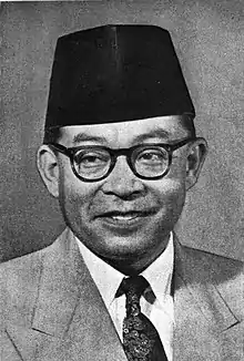 Photograph of Mohammad Hatta