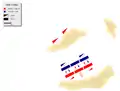 Sassanids launched counter-attack, on Khalid's instructions the Muslim withdrawing their position to lure the Sassanid advance.