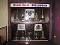 Hamilton Junior Bulldogs trophy case